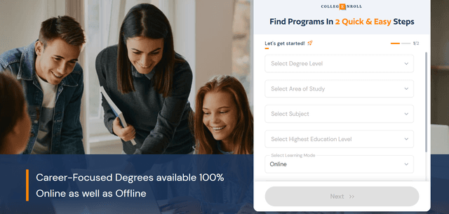 Collegenroll Online Business Degrees logo