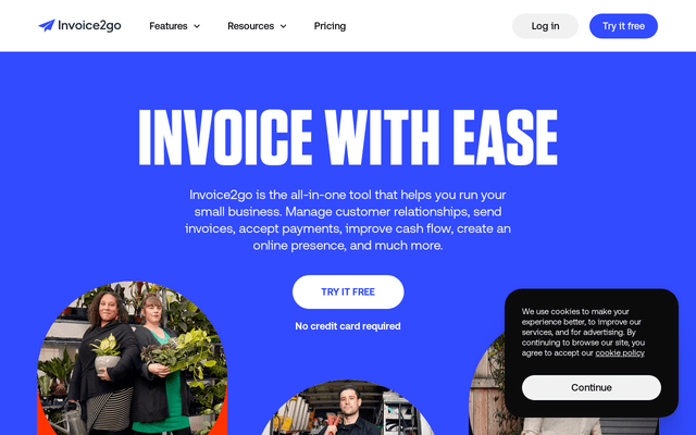 Invoice2go logo